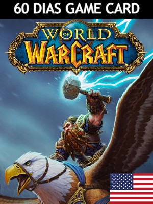 World of Warcraft Tarjeta Prepagada 60 Dias US