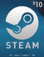 Steam Wallet 10 USD Game Card Image