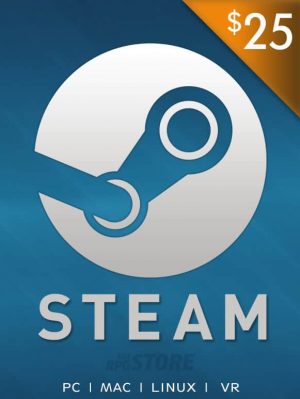 Steam Wallet 25 USD