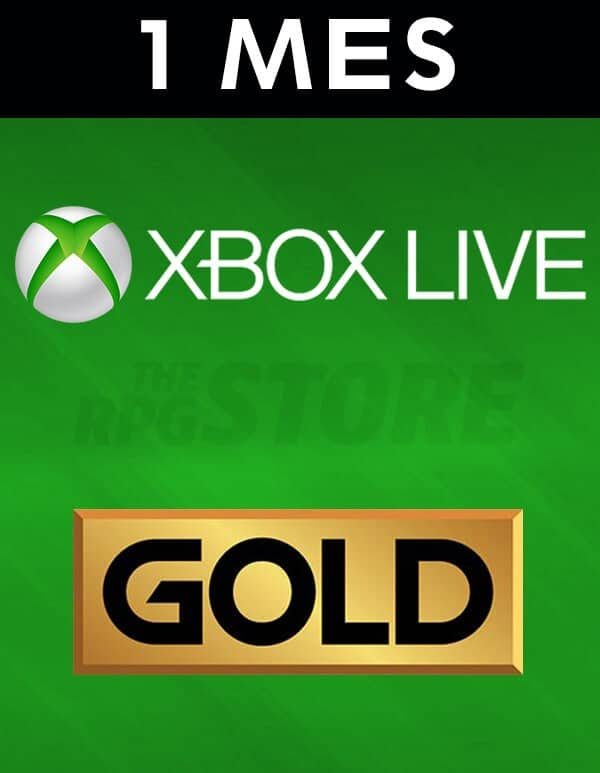 Xbox Live Gold 1 Mes Suscripcion