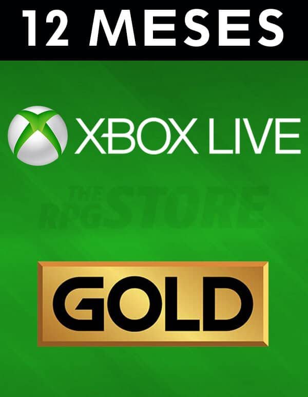 Xbox Live Gold 12 Meses Suscripcion