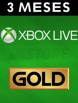 Xbox Live Gold 3 Meses Suscripcion