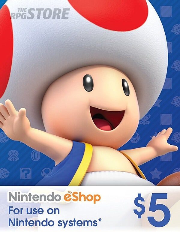 Nintendo eShop Card 5 USD