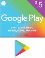 Google Play Gift Card 5 USD Image