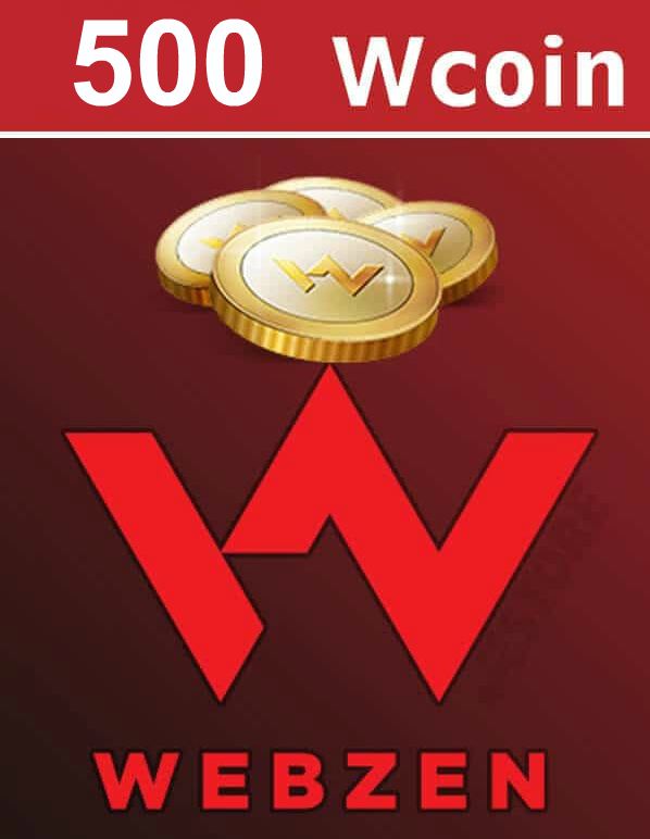 Webzen 500 Wcoin EPIN