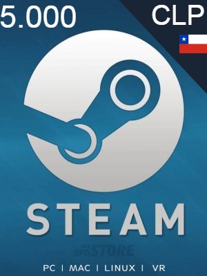Steam Gift Card 5000 CLP online | Webpay | Paypal | en TheRpgStore