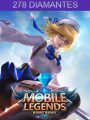 Mobile Legends 278 Diamantes Codigo PIN Image