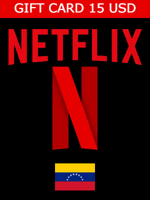 Netflix Gift Card 15 USD Venezuela