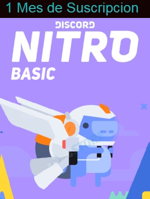 Discord Nitro Basic 1 Mes de suscripcion