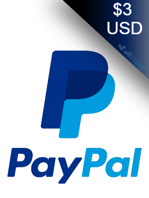 Recarga de Saldo Paypal 3 USD