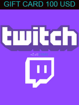 Twitch Gift Card 100 USD